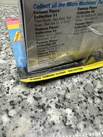 1992 Micro Machines Famous Flyers Collection #5 Galoob - NIP