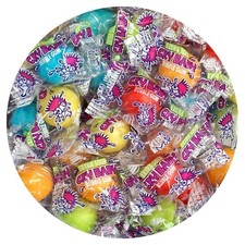 Bolas de goma Cry Baby Extra Sour Fruit, 12 oz. Bolsa a granel (aprox. 60 piezas)...