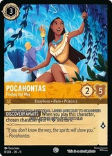 2026 Lorcana TCG Winterspell Pocahontas - Finding the Way 8/204 Common NM