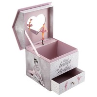 SchmuckkäStchen Schmuckkasten Ballerina Spieluhr Rosa Dekoration Kinderzimmer