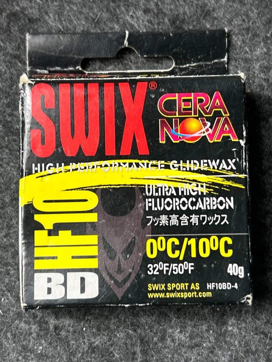 SWIX HF10BW ２個 SWIX HF10BWX Black Wolf Glider +10°0°C, 180g | Skiwax Europe