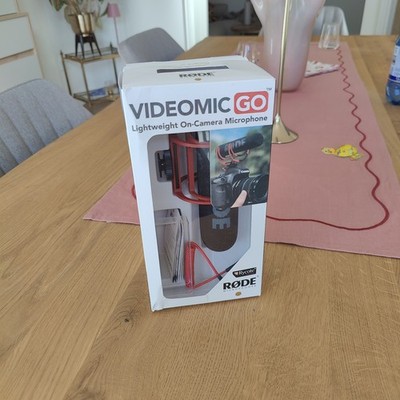 Rode Microphones VideoMic Go Lightweight On-Camera Mic /w Shockmount