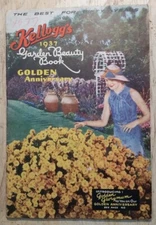 1937 Kellogg's Garden Seed Book Golden Anniversary Catalog Three Rivers Michigan