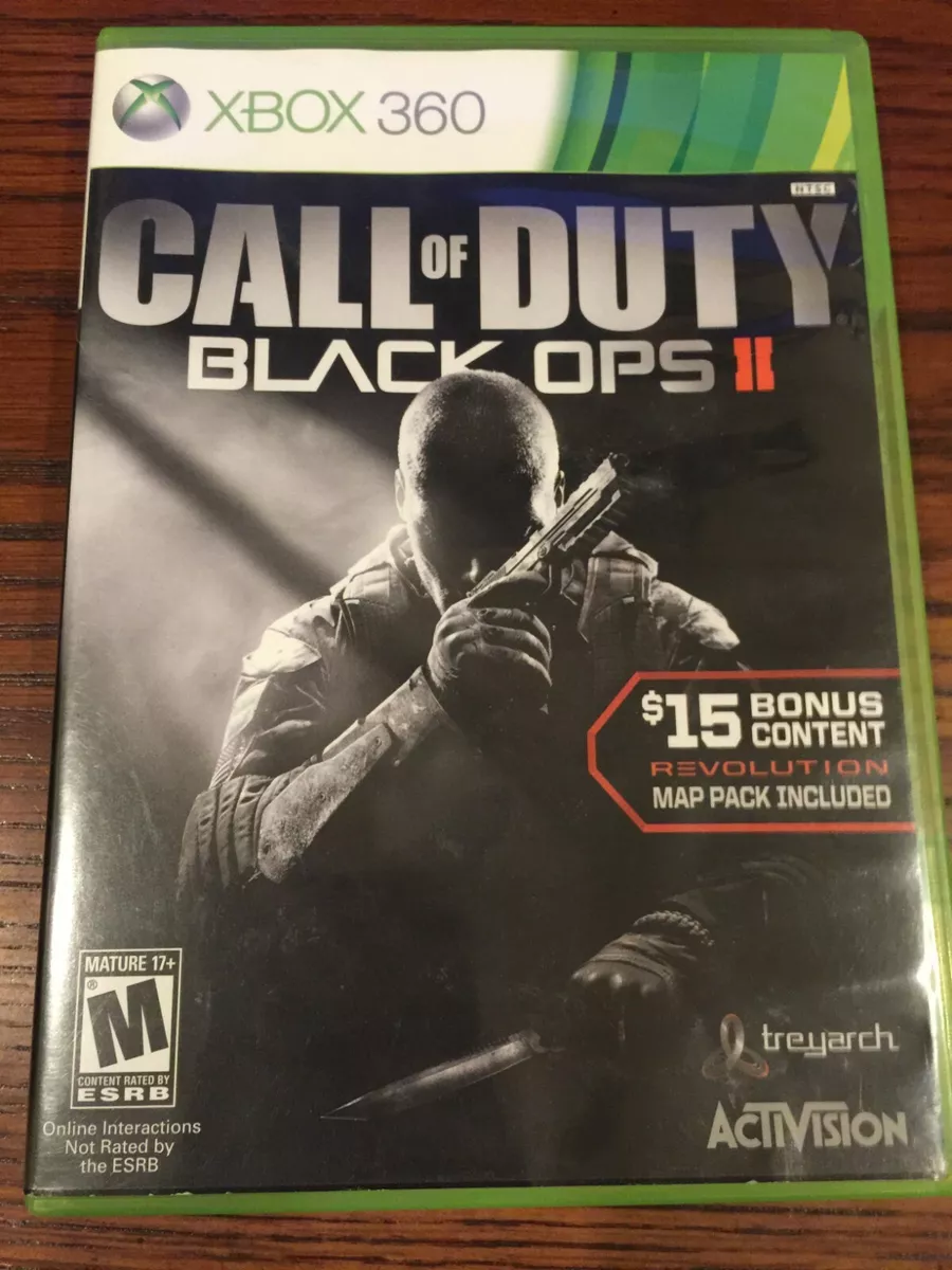 Call of Duty Black Ops 2 Xbox 360 Video Game good Condition