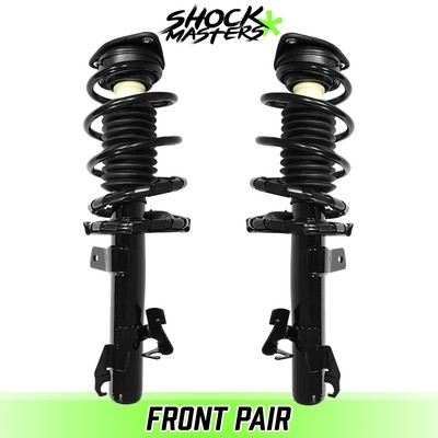 Front Pair Quick Complete Struts & Coil Spring Assemblies for 2004-2013 Mazda 3