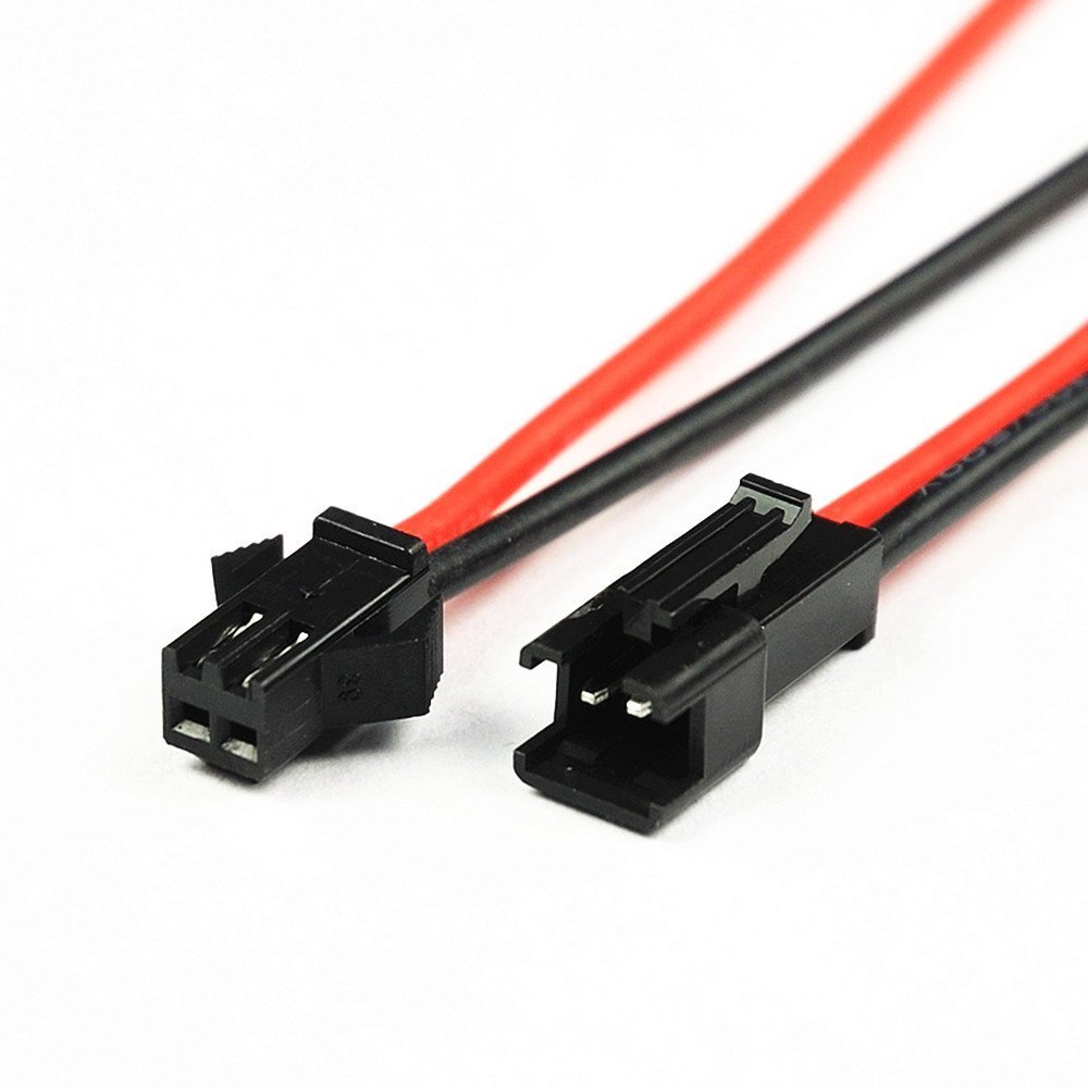 2 Sets JST 2.54 SM 2-Pin Connector plug Female & Male with