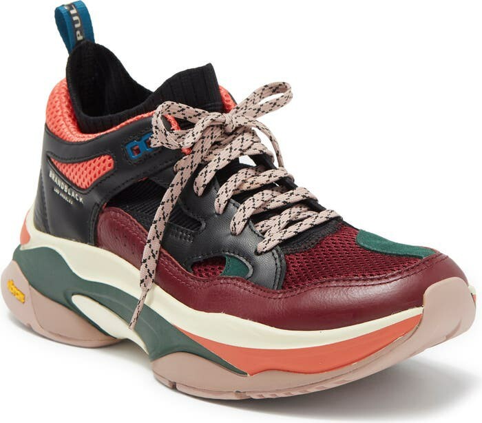 SAOLA Sneakers Saga da uomo nere di marca Los Angeles Vibram taglia 6 5 da uomo