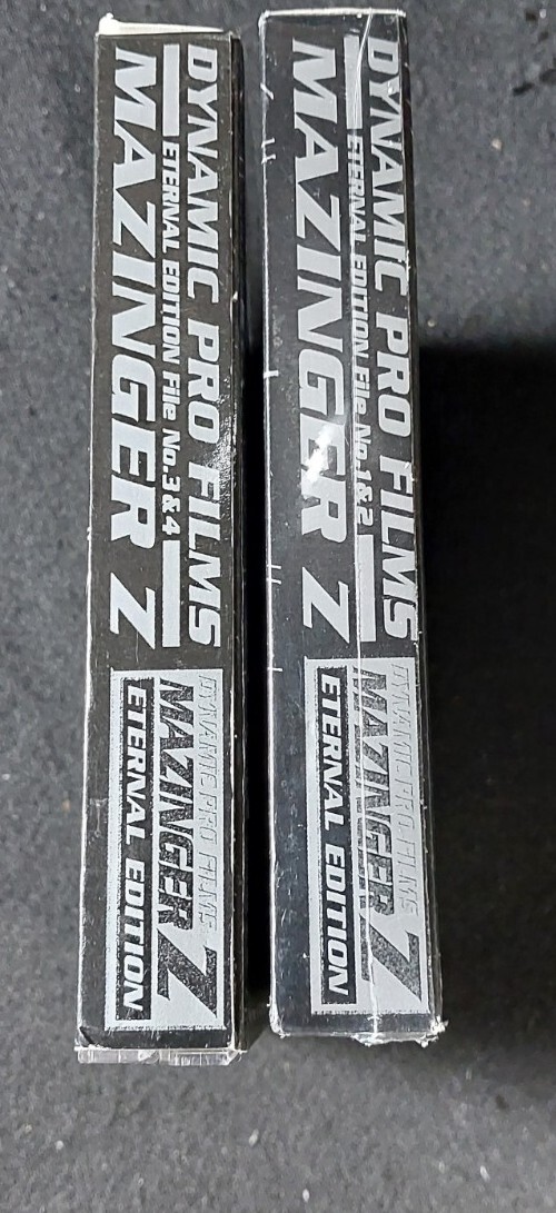マジンガーZ ETERNAL EDITION file no1&2 Anime CD MAZINGER Z Eternal