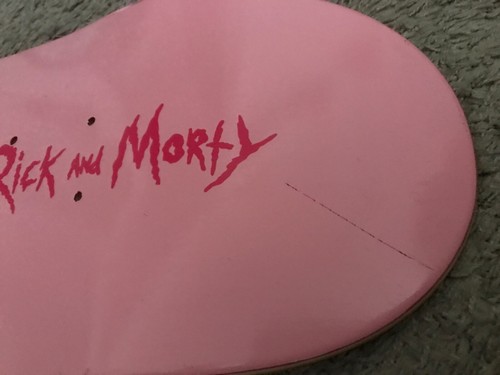 RARE Rick and Morty Primitive Skateboard Deck 8.0 - Picture 7 of 10