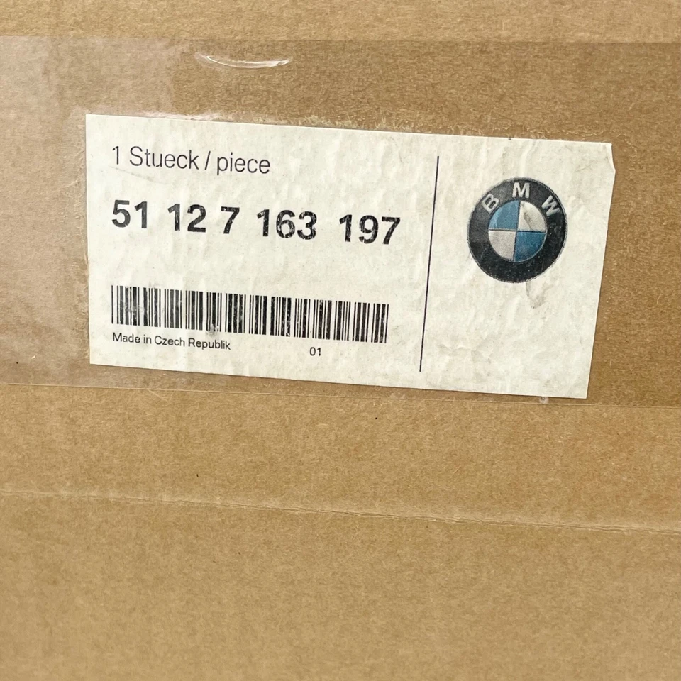Suporte de para-choque genuíno BMW 51127163197 elemento de deformação traseira esquerda - Imagem 4 de 4