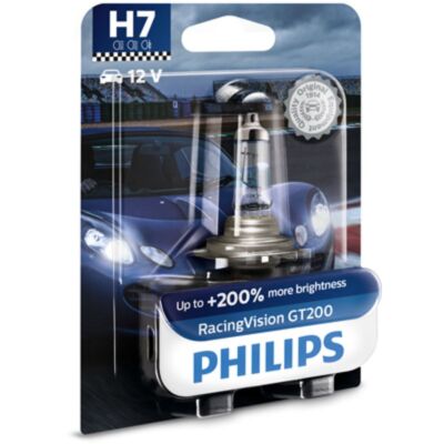 Glühlampe Halogen PHILIPS H7 RacingVision GT200 12V, 55W [V]