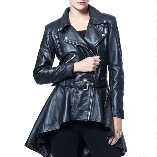 Genuine Leather Hi Low Style Black 