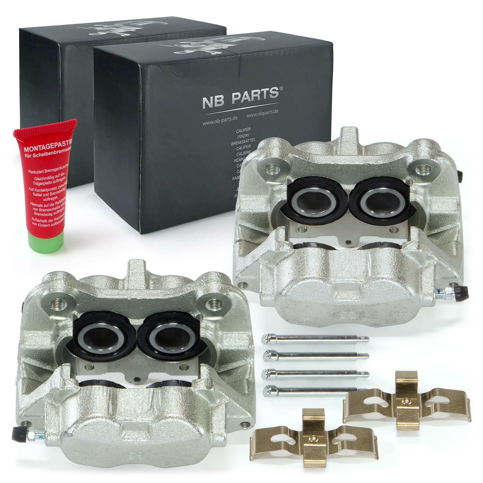 Brake Calipers 4-Piston 40Mm Front For Mercedes-Benz SL R107 Coupe C107