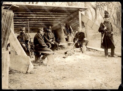 WW1 Austrian outpost on Sava River 5'' x 8'' Brown Brothers Type 1 Photograph F640