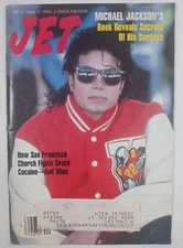 1980's Michael Jackson Crack Cocaine Black Interest Jet Magazine May 16. 1988