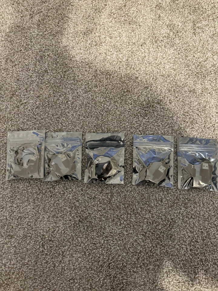 *Five Pack* NEW HP USB-A Male to USB-C Male Cable-2 feet long (black color) - Image 3 of 3