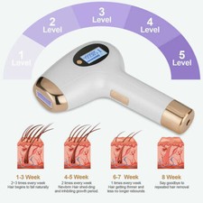 Painless Laser Hair Removal Machine IPL OPT Permanent Skin Shaving Epilator