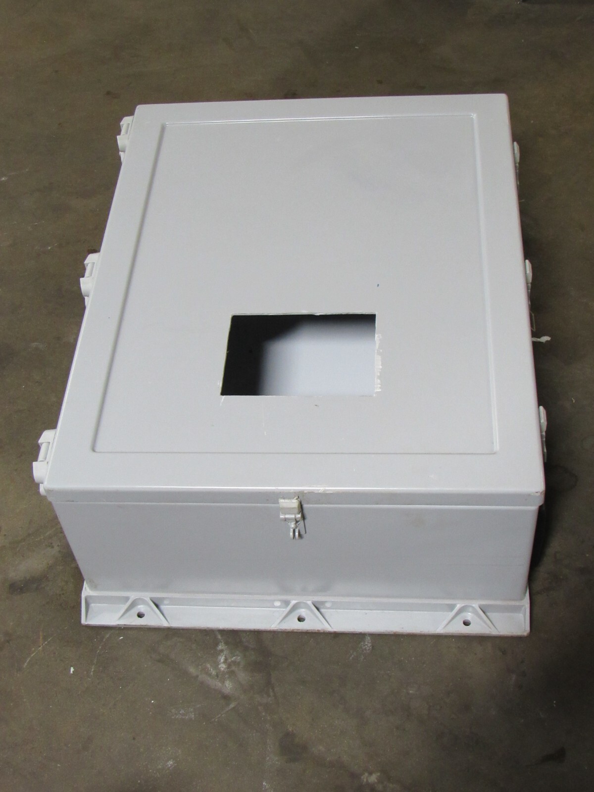 HOFFMAN FIBERGLASS ENCLOSURE A30H2410GQRLP 30X24X10 71/2X51/2