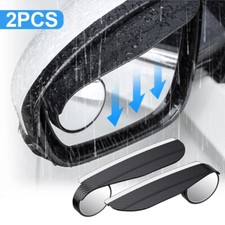2PCS Carbon Fiber Car Rearview Mirror Rain Eyebrow Visor Side Mirror Accessories
