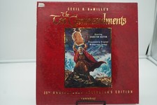 "The Ten Commandments" 35th Anniversary Box Set Laserdisc LD - Cecil B. DeMille