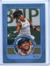 2020 Topps Transcendent Hall of Fame VIP Party SP NAOMI OSAKA Blue Refractor /15