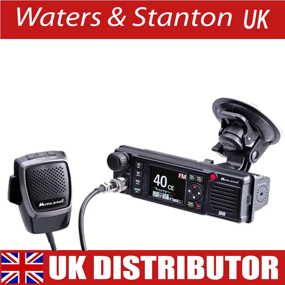 Midland 88 Universal Mounted Mobile CB Transceiver