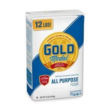 Gold Medal All Purpose Flour 12 lbs   Enriched, Baking  Cooking Staple.
