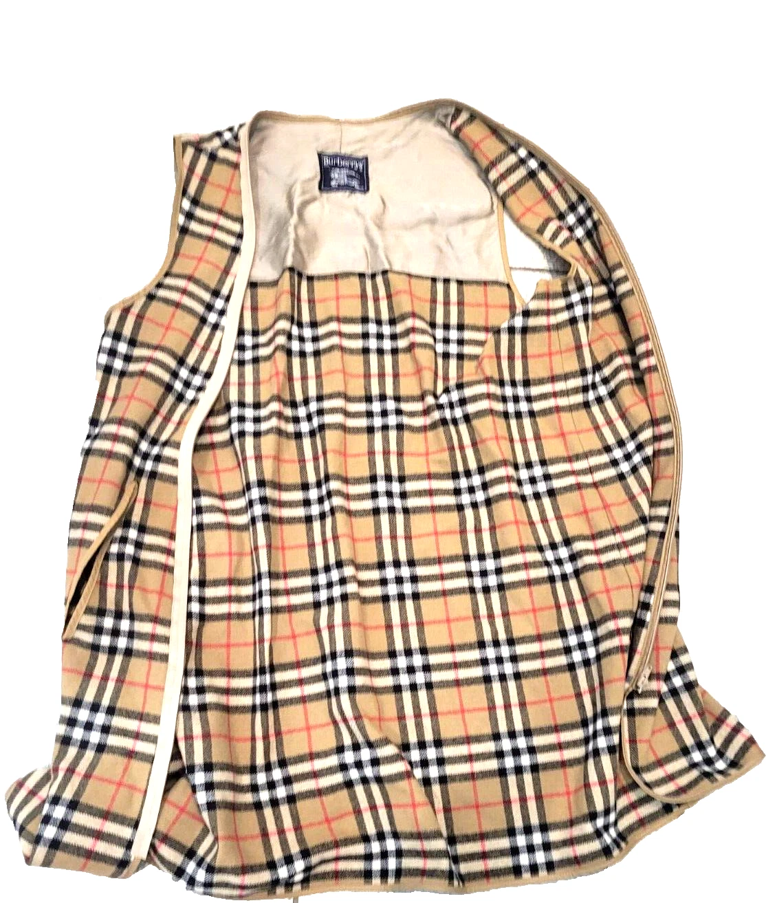BURBERRY BUBERRY* NOVA CHECK*STRIPPED*TRENCH COAT* ZIP LINER* IN OTTIME CONDIZIONI!