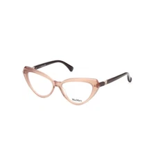 Max Mara MM5015 045 Brown Cat Eye Plastic Optical Eyeglasses Frame 54-14-140 RX