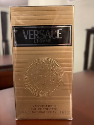  VERSACE L'HOMME GIANNI VERSACE, Eau De toilette,50 ml /1.7oz, Very Rare