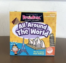 Brain Box All Around The World - The Ten Minute Brain Challenge Board Game NEW