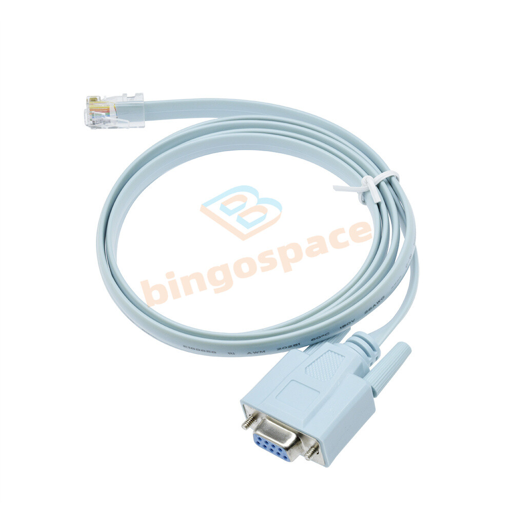 Console Cable RJ45 to DB9 CabConsole 9pin RS232 female to RJ45 male