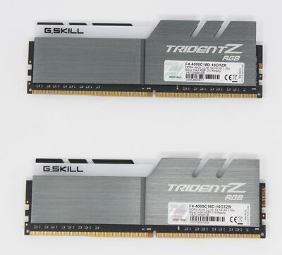 G.Skill Trident Z RGB 16 GB (2x8GB) F4-4000C18D-16GTZR DDR4-4000 RAM (#8640)