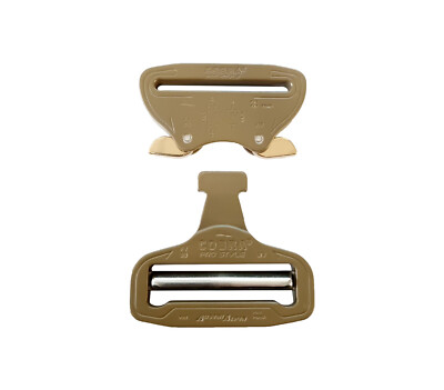 AustriAlpin 50mm 2" Coyote Brown Cobra Buckle FY50CVF-XL