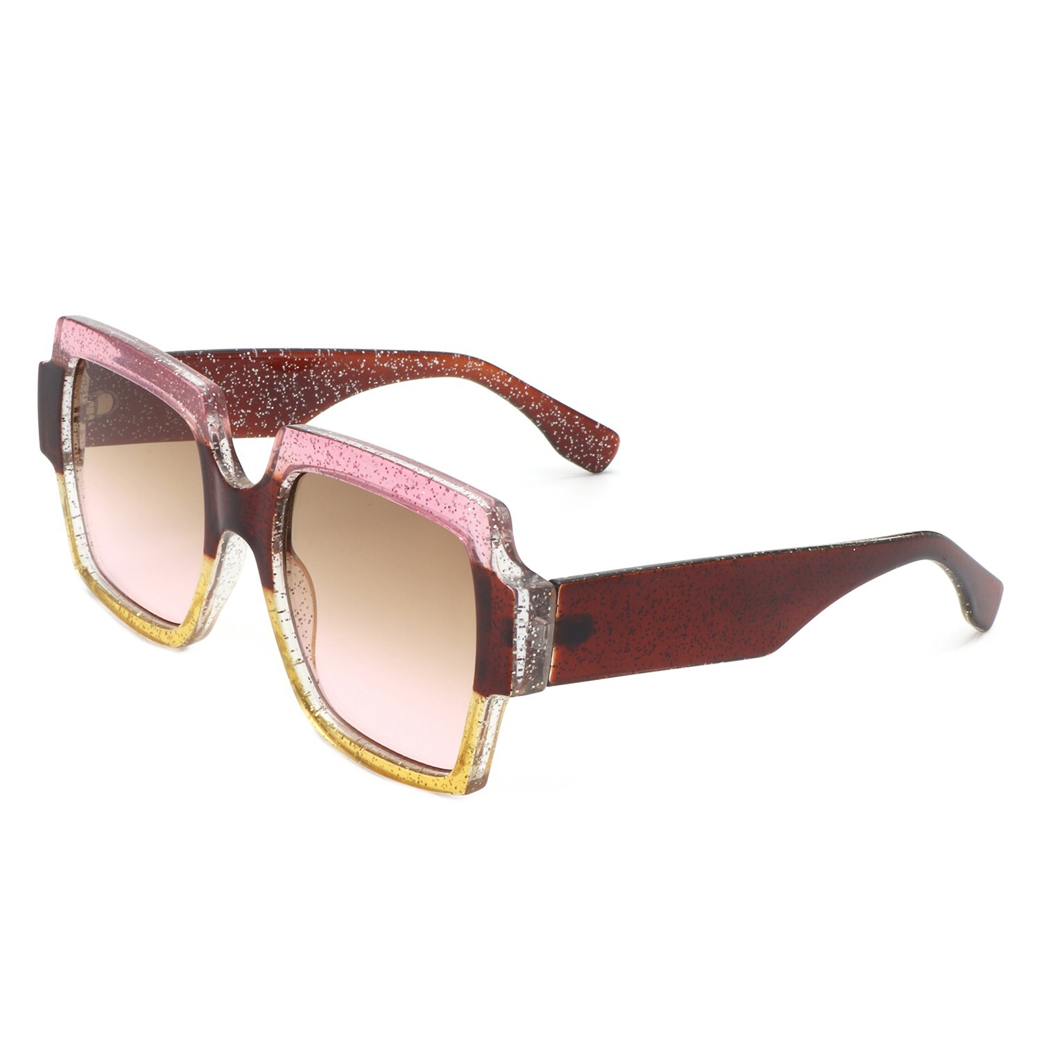 Trendy Oversized Square Sunglasses - Stylish Flat Top Sun Glasses for Women image 8