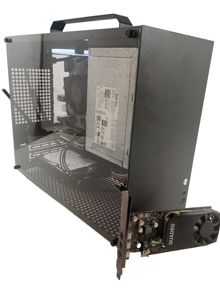 📐CAD PC 3D Graphics Photo Edit Quadro P400 @2GB: i7-6700/24GB/512G NVME+640 HDD - Image 2 of 4