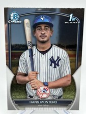 2023 Bowman Chrome Hans Montero Rc #BCP-173