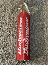 Vintage Budweiser King Of Beers 3 Sided 8 Inch Tap Handle