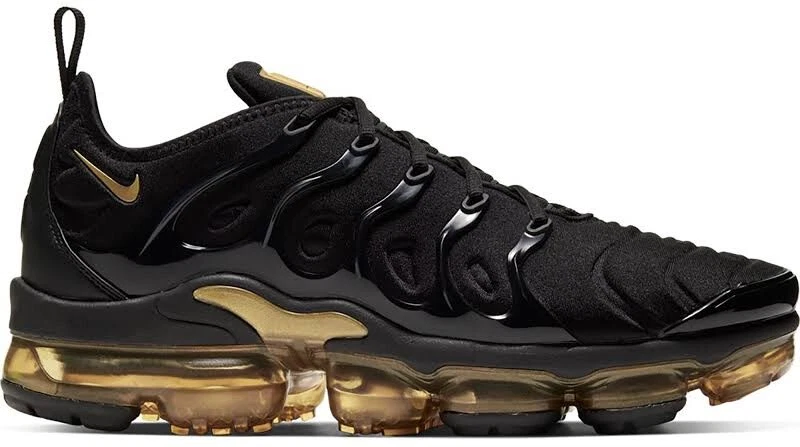 Las mejores ofertas en Nike Air VaporMax Plus Black Metallic Gold