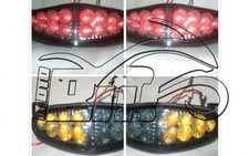 FARO POSTERIORE A STOP LED CON FRECCE INTEGRATE KAWASAKI ER6N 2009/10/11 FUME' 