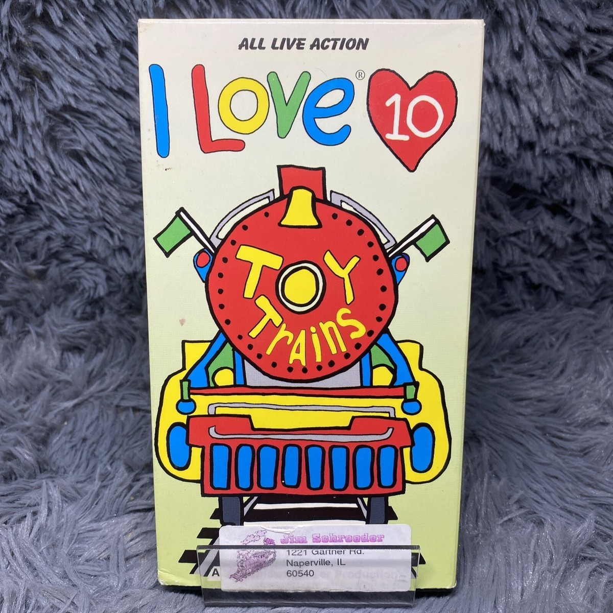 I Love Toy Trains Volume 10 VHS Tape 2001 TM Books Video