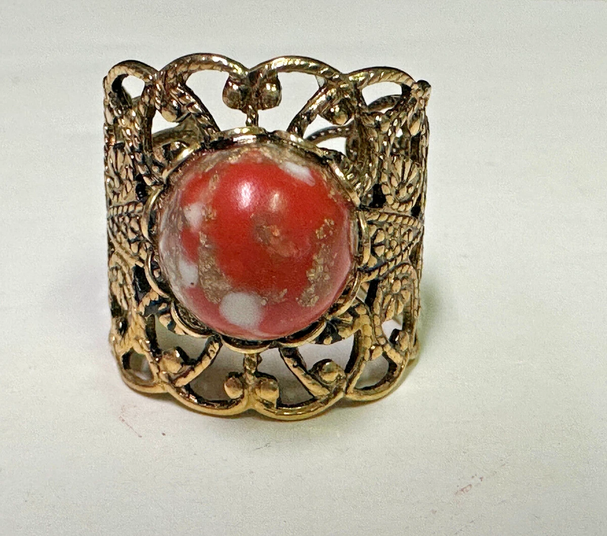 Antique store scarf ring