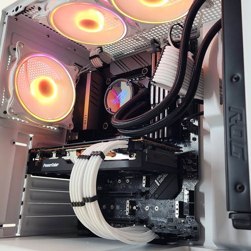 Gaming PC i5-13600KF 32GB RAM 1TB SSD RX 6700 XT 12GB Windows 11 Computer - Picture 2 of 7