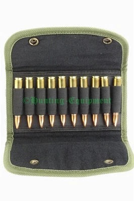 Fritzmann Patronenetui 10xKugelpatronen Büchsenpatronen Oliv NEU