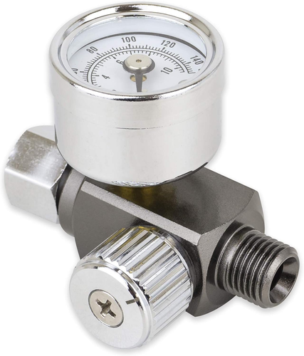 Air Adjusting Regulator Valve with Pressure Gauge for Spray Guns and Air Tools ( - Picture 11 of 12