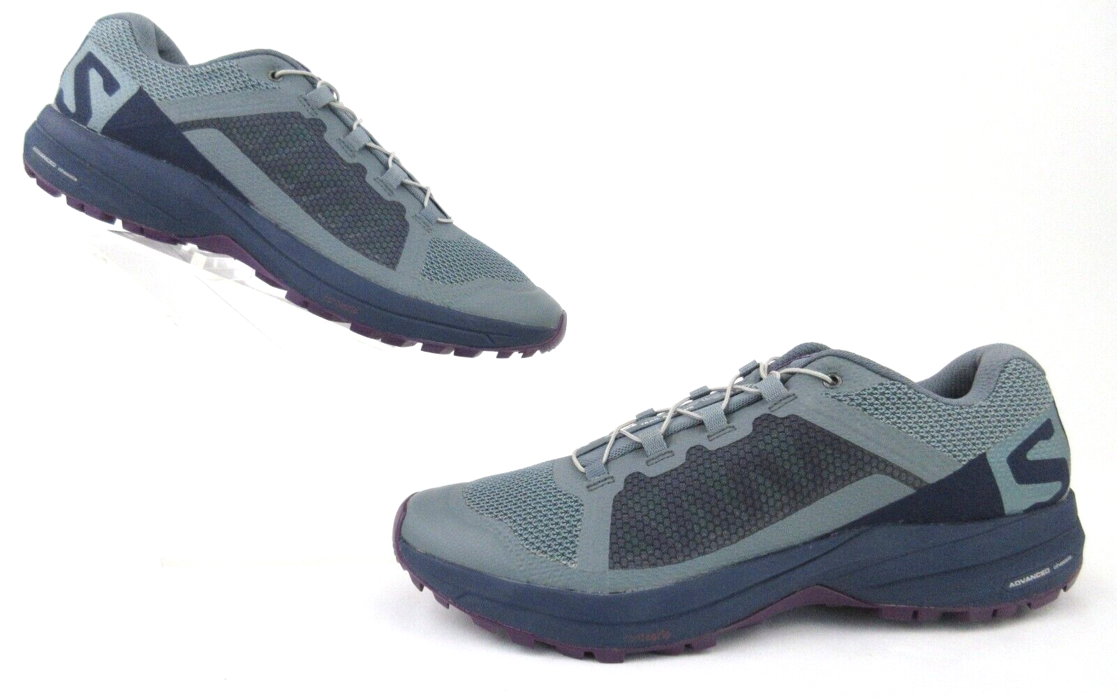 Scarpe da trail running Salomon donna XA Elevate Stormy Weather Purple Magic taglia 9