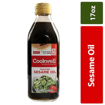 Toasted Sesame Oil for Cooking and Basting, 17 Fl Oz