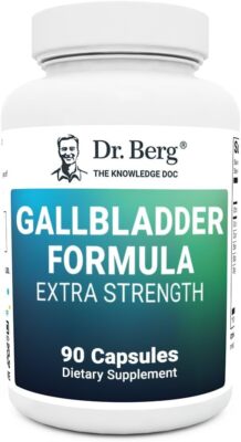 Dr. Berg s Gallbladder Formula Contains Purified Bile Salts, 90 capsules,