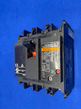 Fuji Electric breaker din rail mount EA33AC 10 amp 3 poles