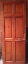Reclaimed Victorian Pine internal  6 panel Wooden Door